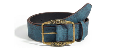 American vintage y2k belt women's 2023 new ethnic style belt hundred with jeans belt high-end brown