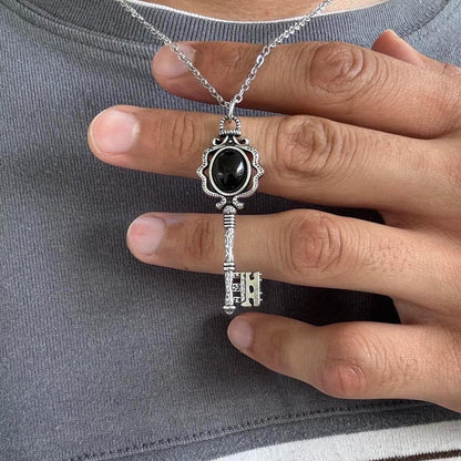 DARK KEY NECKLACE