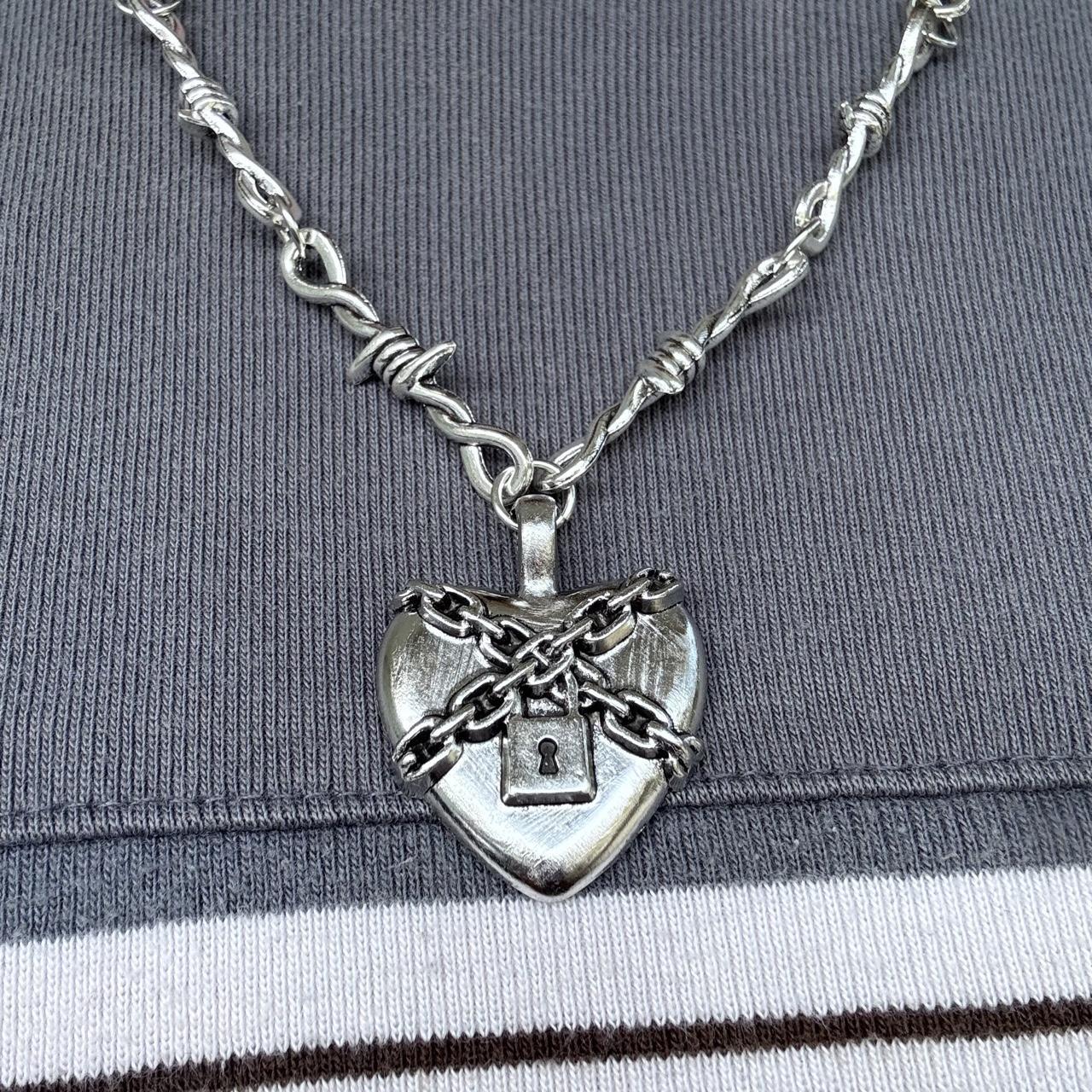 LOCKED HEART NECKLACE