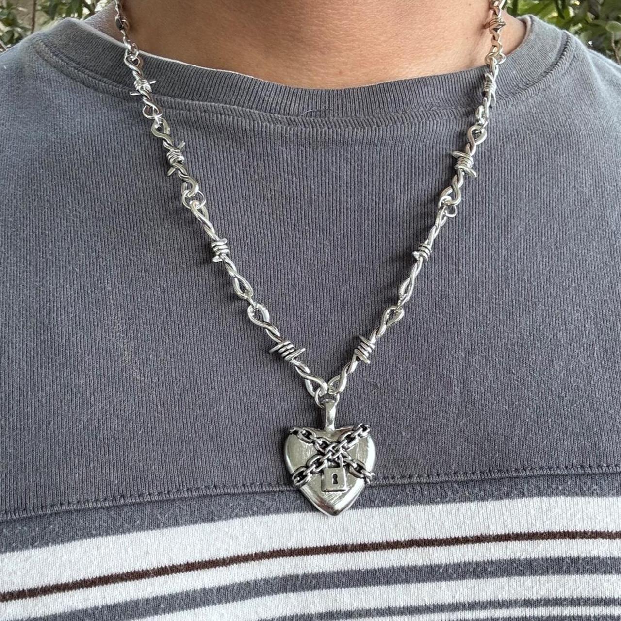 LOCKED HEART NECKLACE