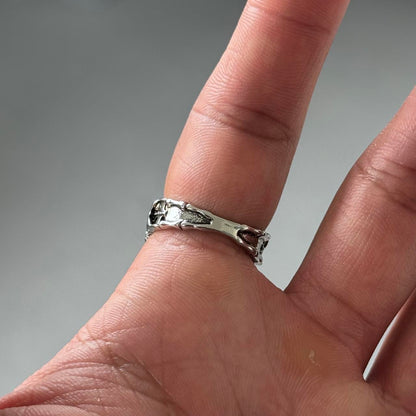 SKULL COFFIN RING
