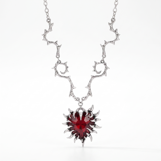 DAMNED HEARTS NECKLACE