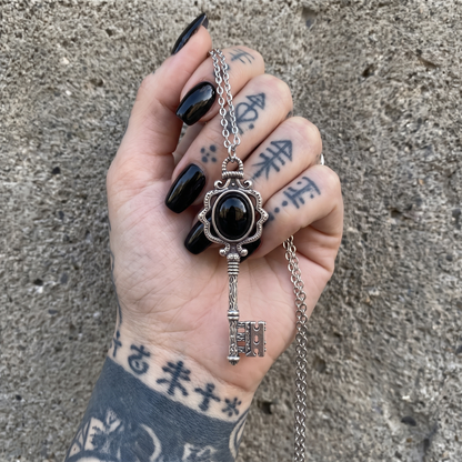 DARK KEY NECKLACE