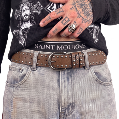 STUDDED BELT