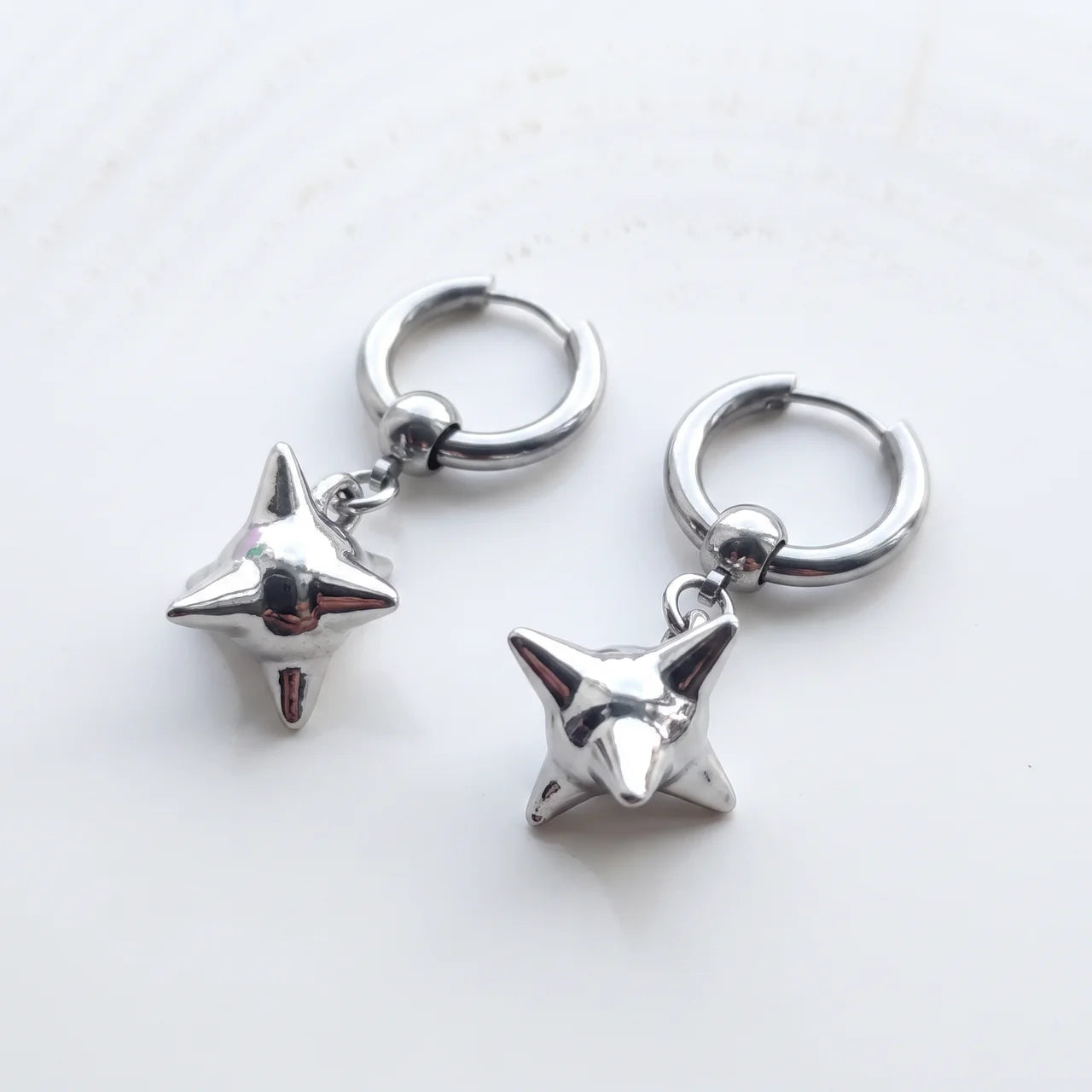 SPIKE BALL EARRINGS