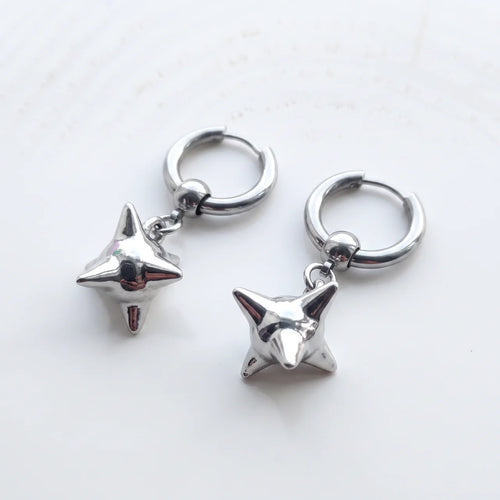 SPIKE BALL EARRINGS