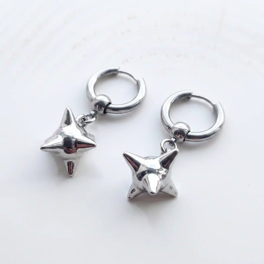 SPIKE BALL EARRINGS